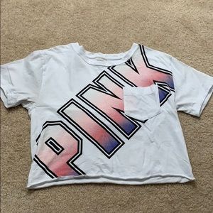 VS PINK crop top
